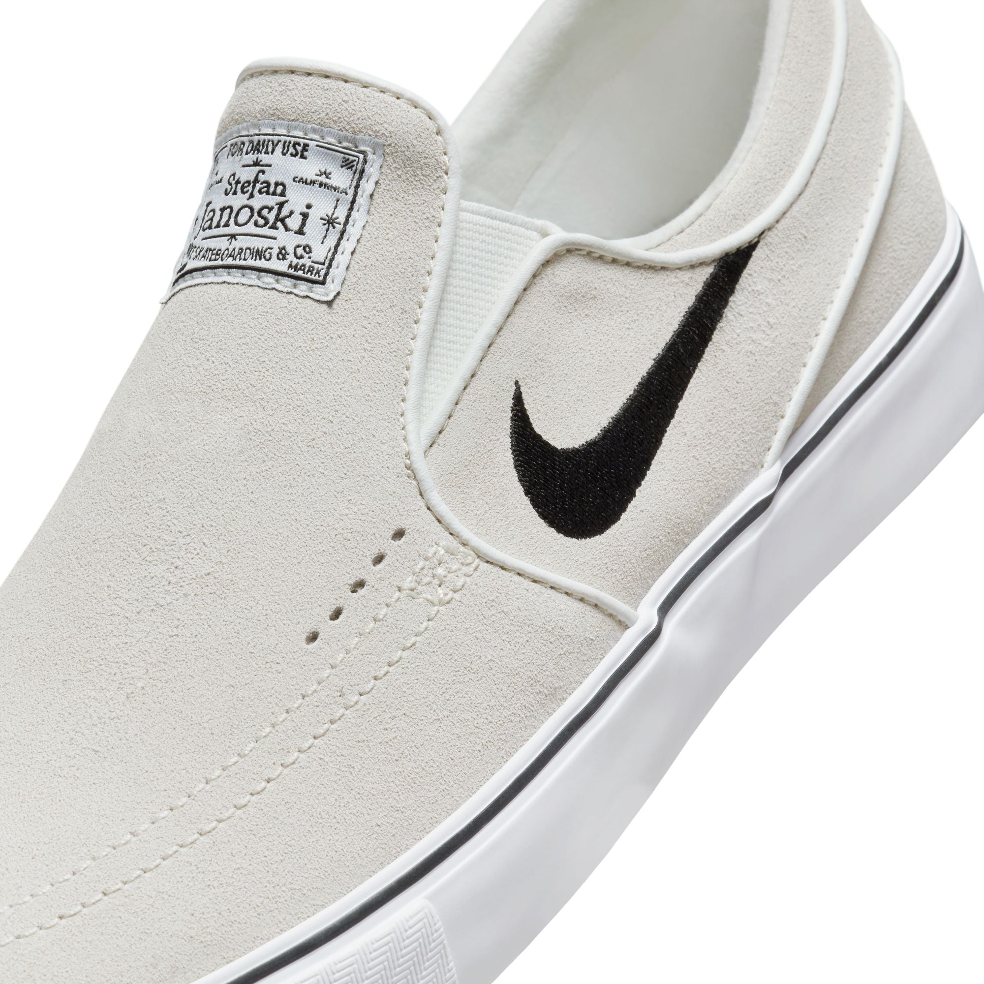 Nike SB Janoski Slip Summit White Black Summit White White