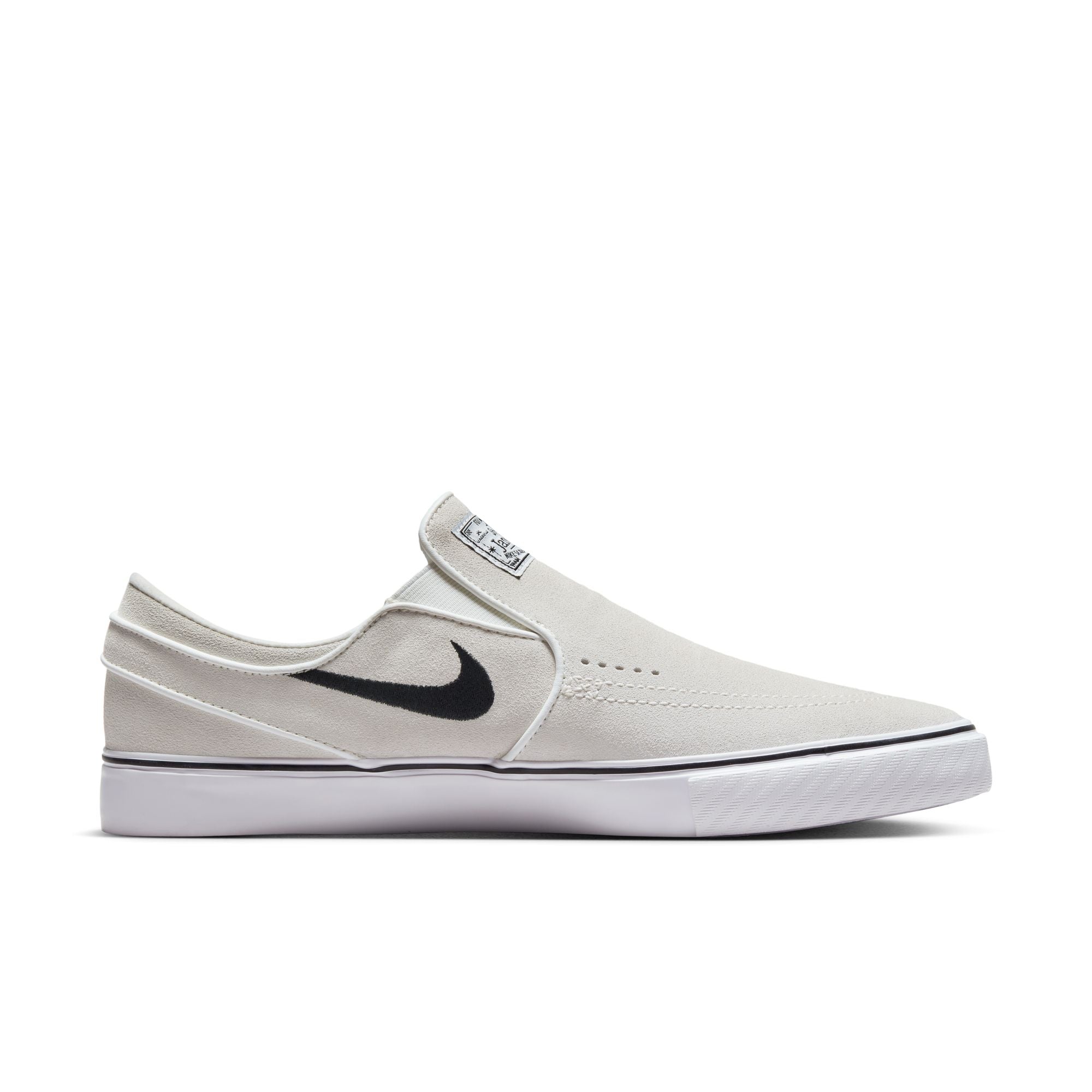 Nike sb janoski summit white & black suede skate shoes on sale