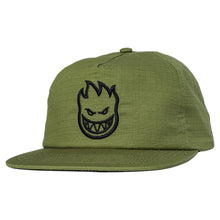 Load image into Gallery viewer, Spitfire - Big Head Snapback in Olive/Black
