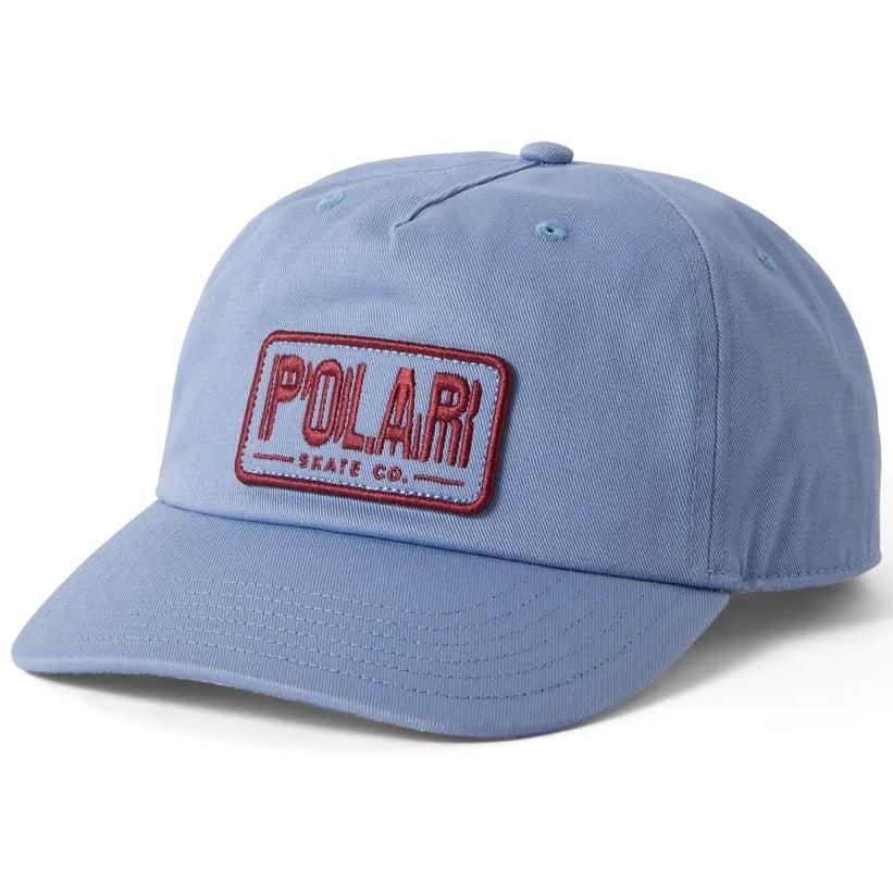 Polar - Earthquake Patch Cap in Oxford Blue