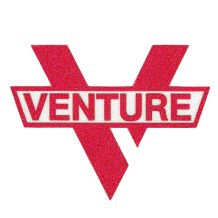 Venture - Bar Diecut Sticker Med