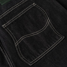 Load image into Gallery viewer, Dime - Classic Relaxed Denim Pants in Black Washed
