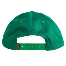 Load image into Gallery viewer, Krooked - Shmoo Snapback Hat in Dark Green/Yellow
