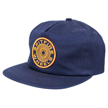 Load image into Gallery viewer, Spitfire - Classic 87&#39; Swirl Patch Snapback in Navy/Orange
