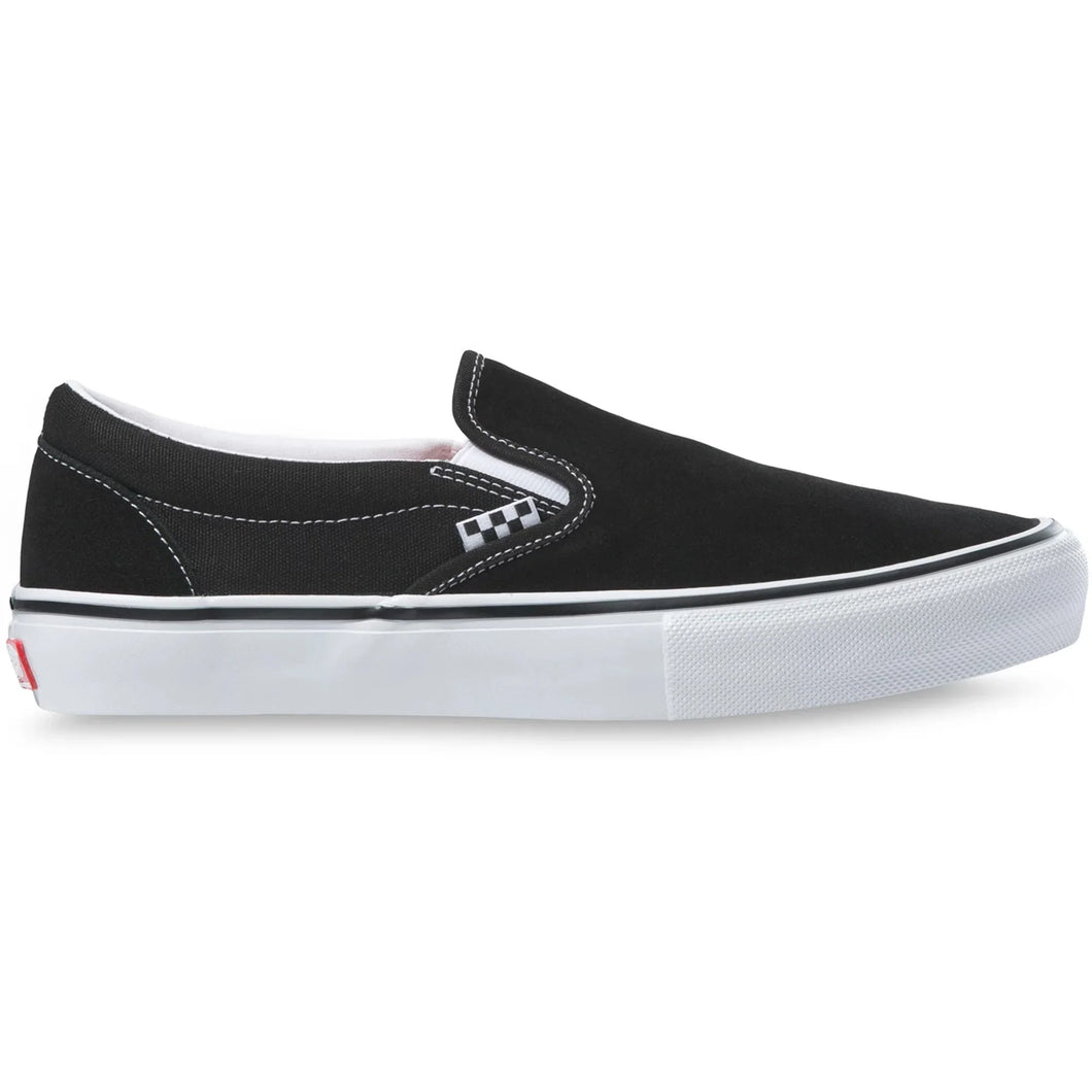 Vans - Kids Skate Slip-On in Black/White