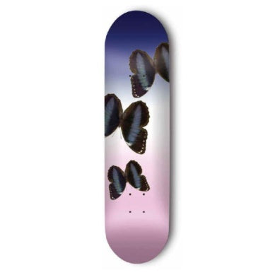917 - Butterfly Pink Slick Deck in 8.25
