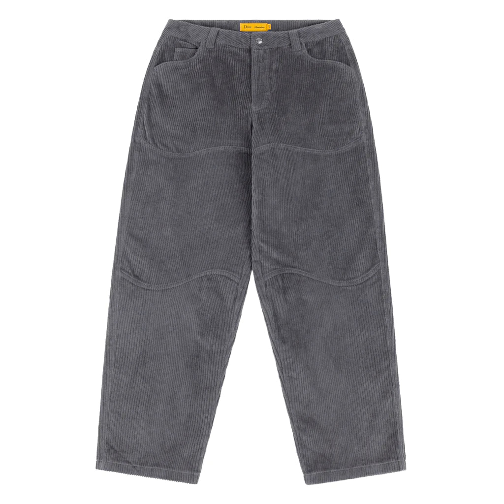 Dime - Baggy Corduroy Pants in Gray