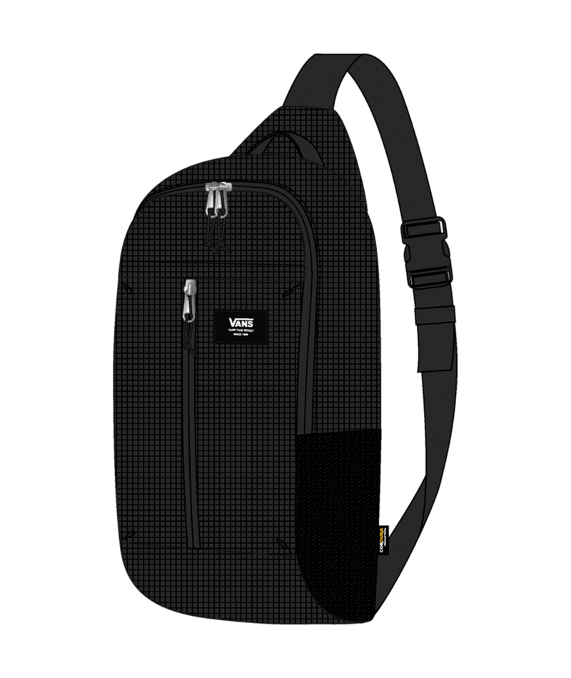 Vans - Warp Sling Bag in Black Ribstop