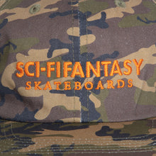 Load image into Gallery viewer, Sci-Fi Fantasy - Orange SFF Camo Hat

