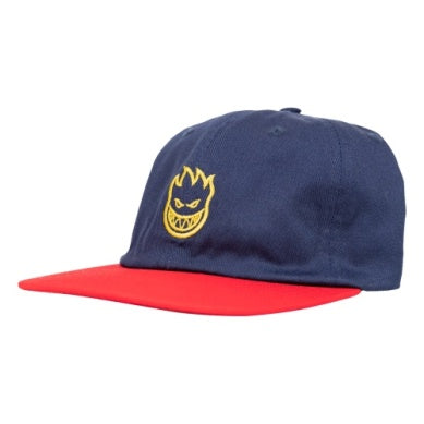 Spitfire - Lil' Bighead Strapback Hat in Navy/Red/Gold