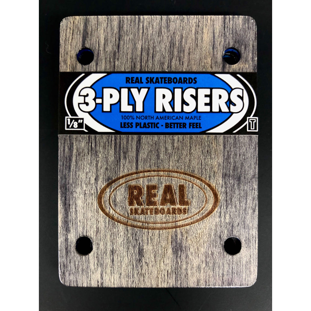 Real - 3-Ply Wood Risers