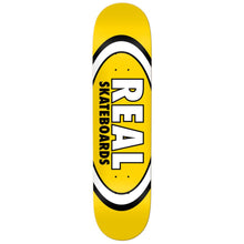 Load image into Gallery viewer, Real Skateboards Team Oval Deck Yellow
