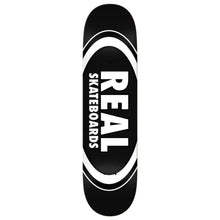 Load image into Gallery viewer, Real Skateboards Team Oval Deck Black
