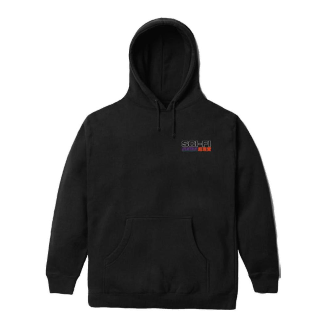 Sci-Fi Fantasy Life After Life Hoodie in Black