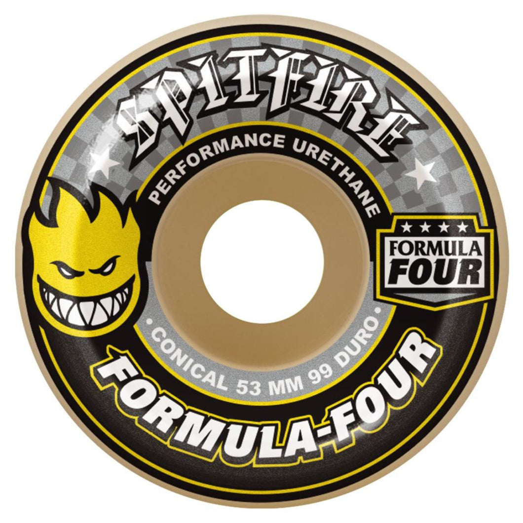 Spitfire Wheels - Formula Four 99du Conical in Assorted Sizes