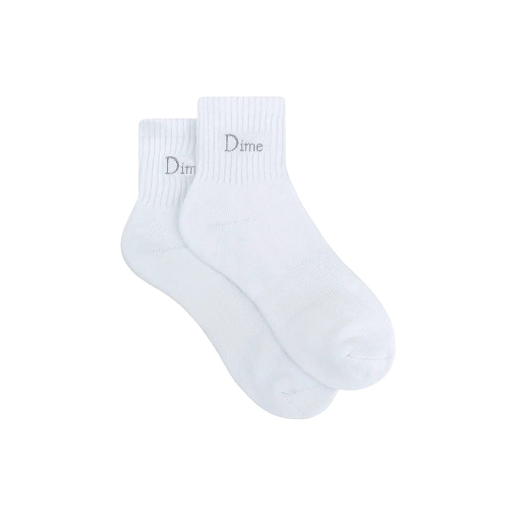Dime - Classic Socks in White