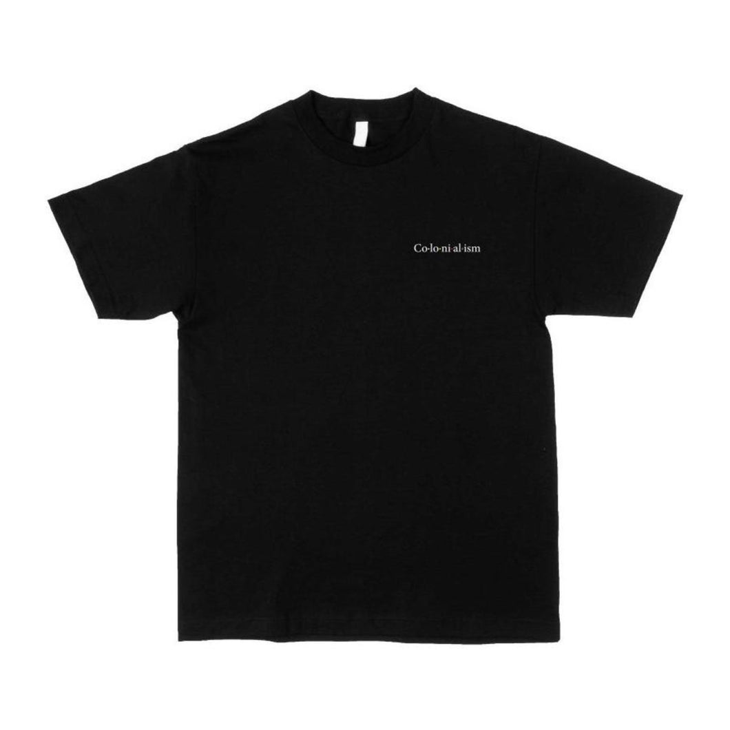 Colonialism Syllable T-Shirt in Black