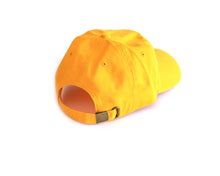 Load image into Gallery viewer, Primary Skateboards - Wordmark Dad Cap in Gold Yellow
